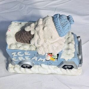 Encore Group Rare Cottagecore Holiday Decoration Wind-up Music Box #94653